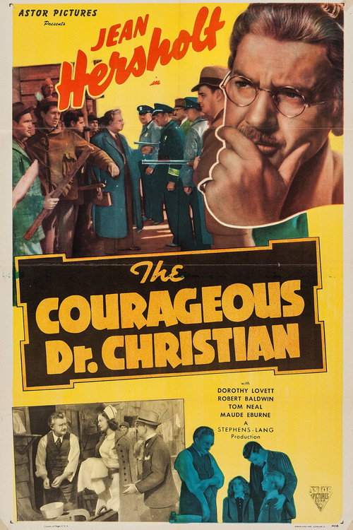 Movie poster for The Courageous Dr. Christian (1940)