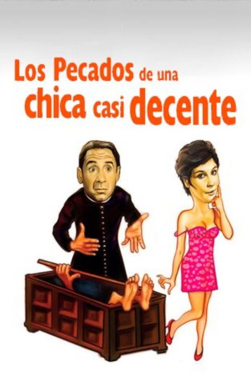 Movie poster for Los pecados de una chica casi decente (1975)