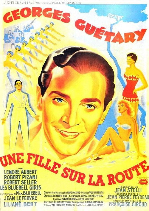 Movie poster for A Girl on the Road (1952)