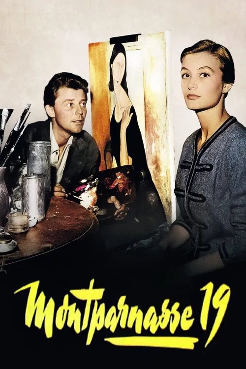 Movie poster for The Lovers of Montparnasse (1958)