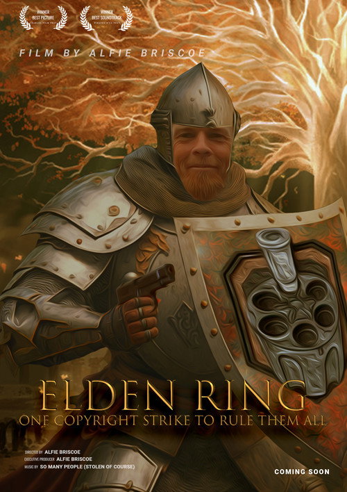 Movie poster for One Copyright Strike to Rule Them All (2023)
