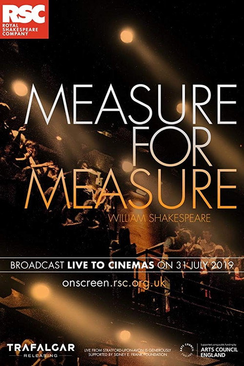 Movie poster for RSC Live: Measure for Measure (2019)