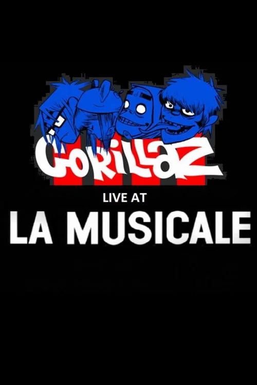 Movie poster for Gorillaz: Plastic Beach Live at La Musicale (2010)