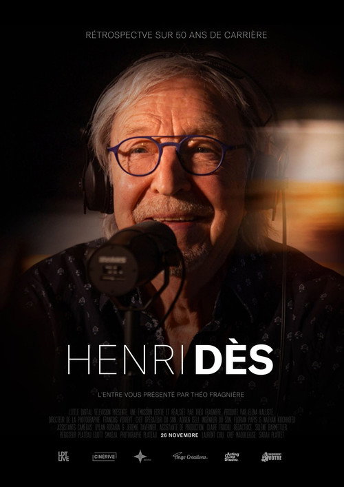 Movie poster for Henri Dès, his retrospective interview (2021)
