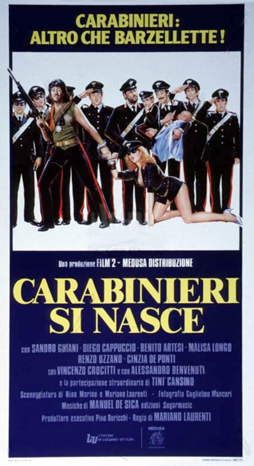 Movie poster for Carabinieri si nasce (1985)