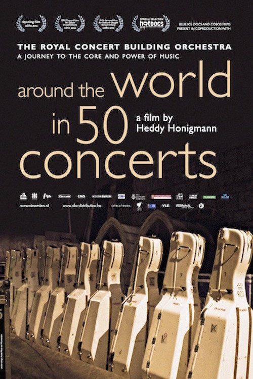 Movie poster for Around the World in 50 Concerts (2014)