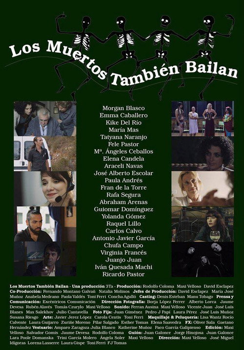 Movie poster for Los muertos también bailan (2014)