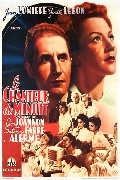 Movie poster for Le Chanteur de minuit (1937)