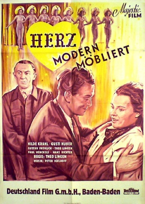 Movie poster for Herz – modern möbliert (1940)