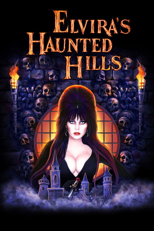 Movie poster for Elvira's Haunted Hills (2002)