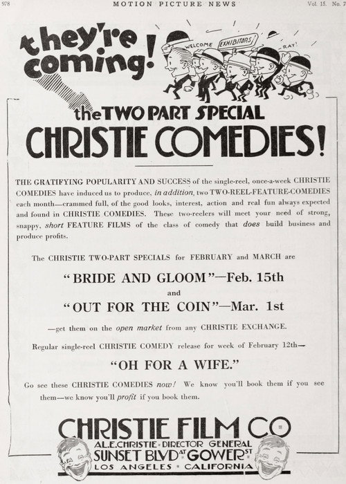 Movie poster for Out for the Coin (1917)
