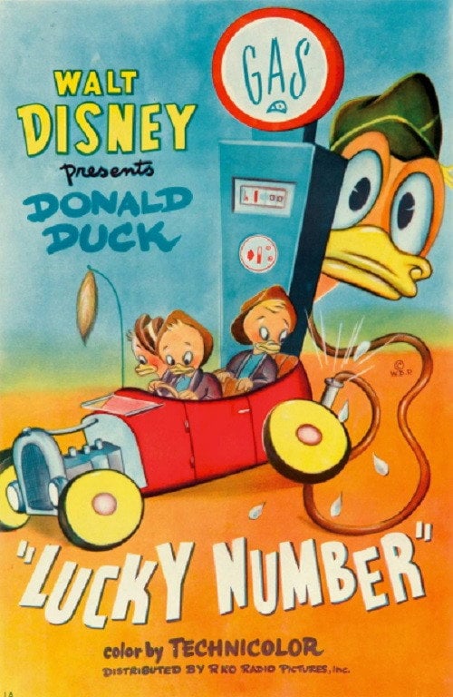 Movie poster for Lucky Number (1951)