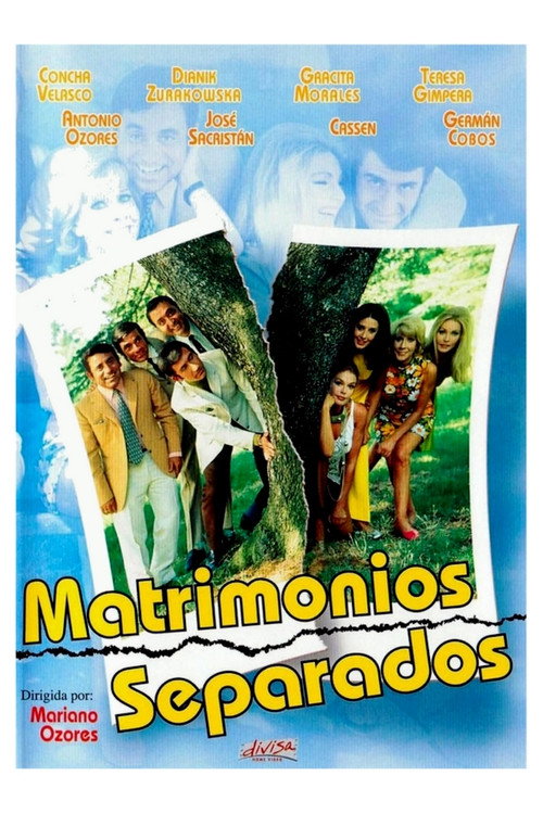 Movie poster for Matrimonios separados (1969)
