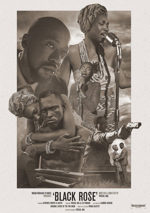 Movie poster for Black Rose (2019)