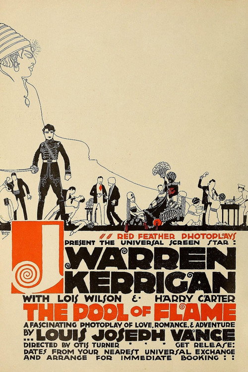 Movie poster for The Pool of Flame (1916)