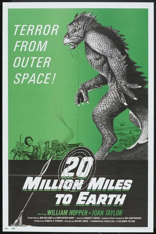 Movie poster for 20 Million Miles to Earth (1957)