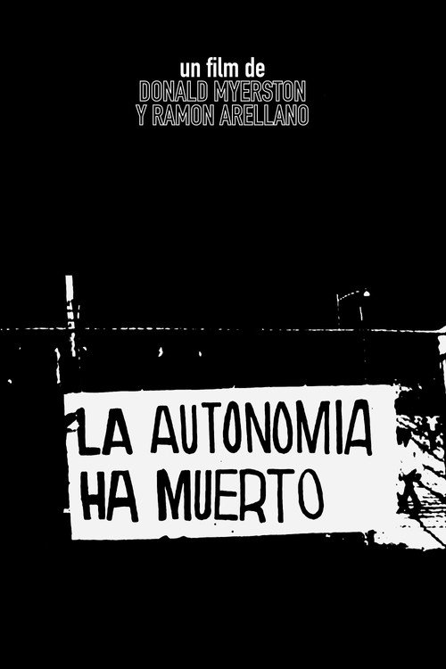 Movie poster for La autonomía ha muerto (1969)