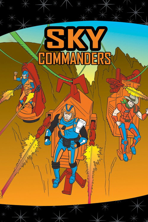 Series poster for Sky Commanders (1987)