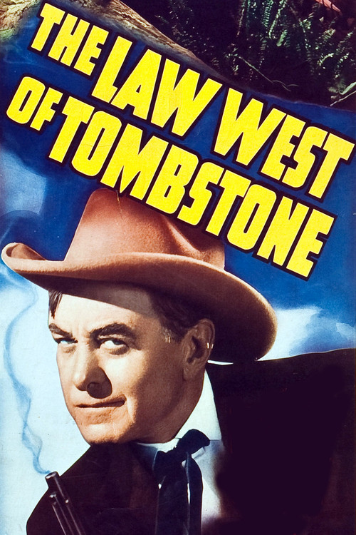 Movie poster for The Law West of Tombstone (1938)