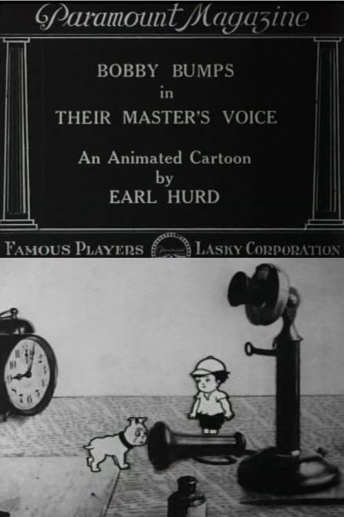 Movie poster for Bobby Bumps in Their Master's Voice (1919)