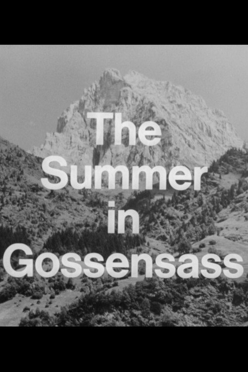 Movie poster for The Summer in Gossensass (1964)