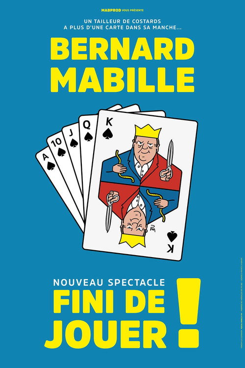 Movie poster for Bernard Mabille - Fini de jouer !_ (2022)