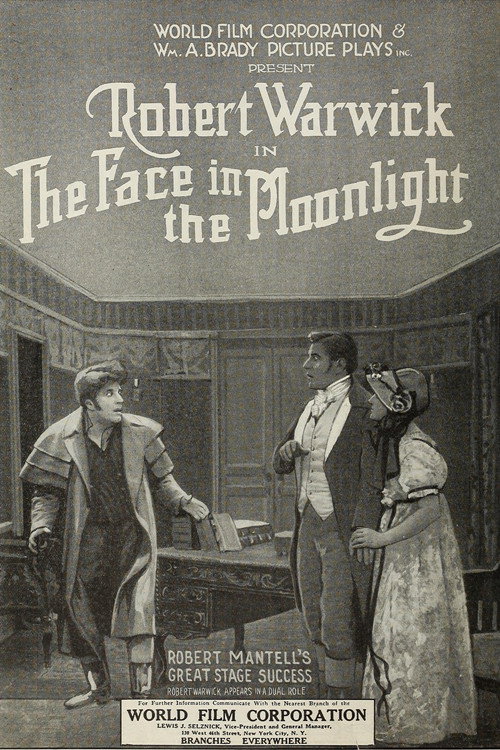 Movie poster for The Face in the Moonlight (1915)