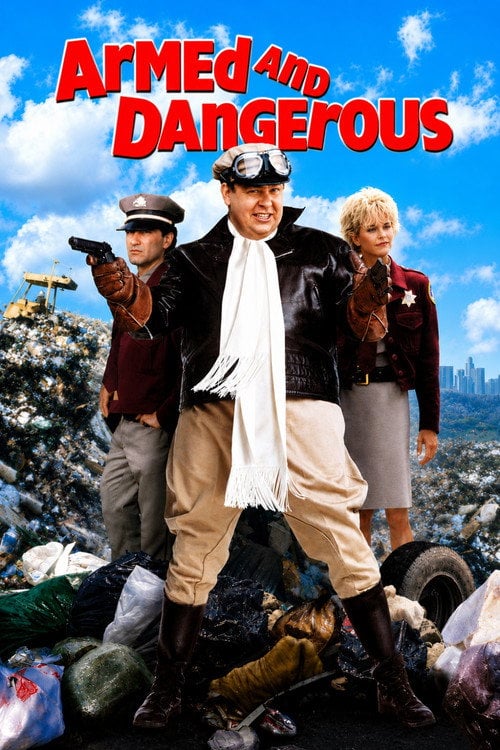 Movie poster for Armed and Dangerous (1986)
