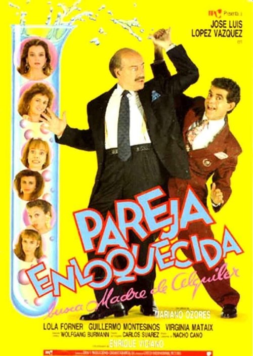 Movie poster for Pareja enloquecida busca madre de alquiler (1990)