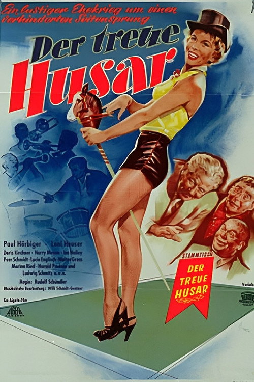 Movie poster for The Faithful Hussar (1954)