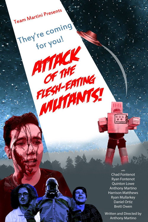 Movie poster for Attack of the Flesh-Eating Mutants