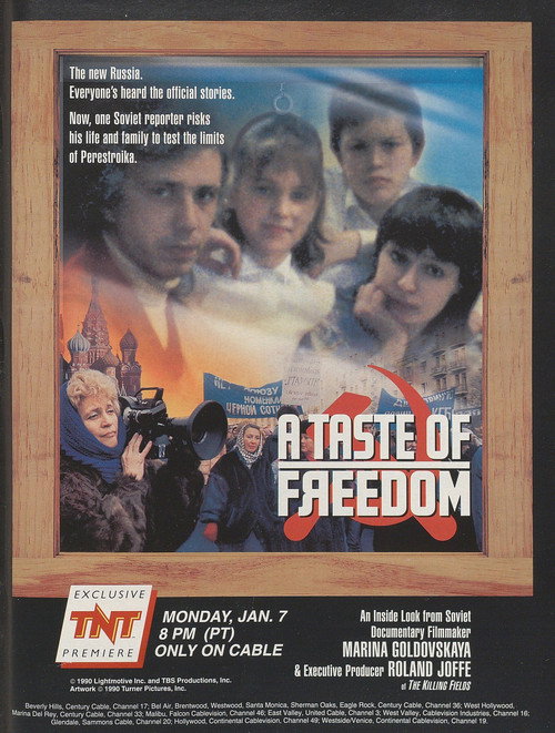 Movie poster for A Taste of Freedom (1991)