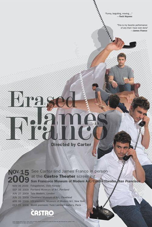 Movie poster for Erased James Franco (2009)