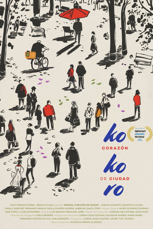 Movie poster for Kokoro: Heart of a City