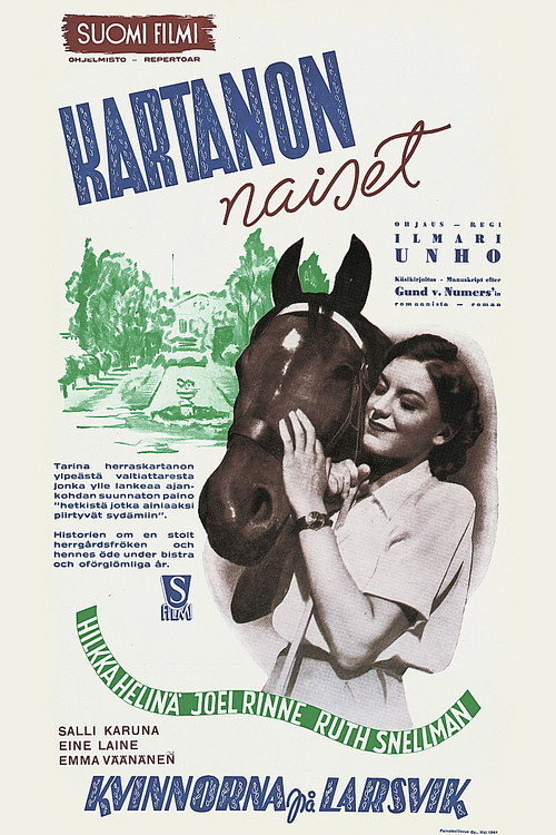Movie poster for Kartanon naiset (1944)
