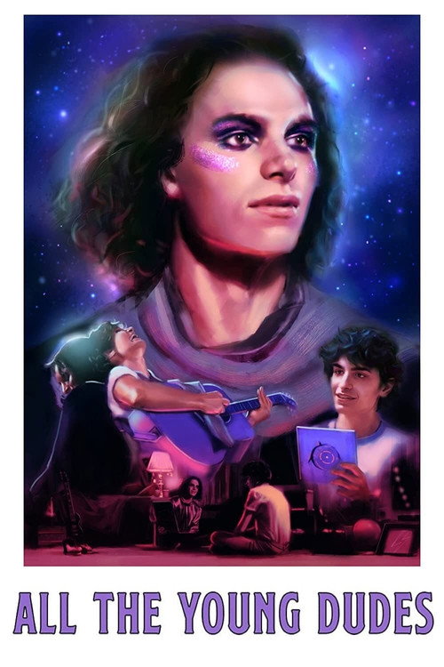 Movie poster for All the Young Dudes (2020)