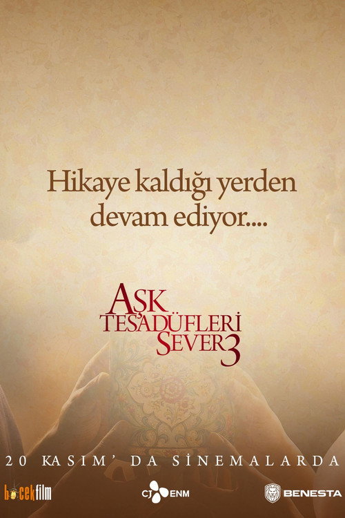 Movie poster for Aşk Tesadüfleri Sever 3 (2026)
