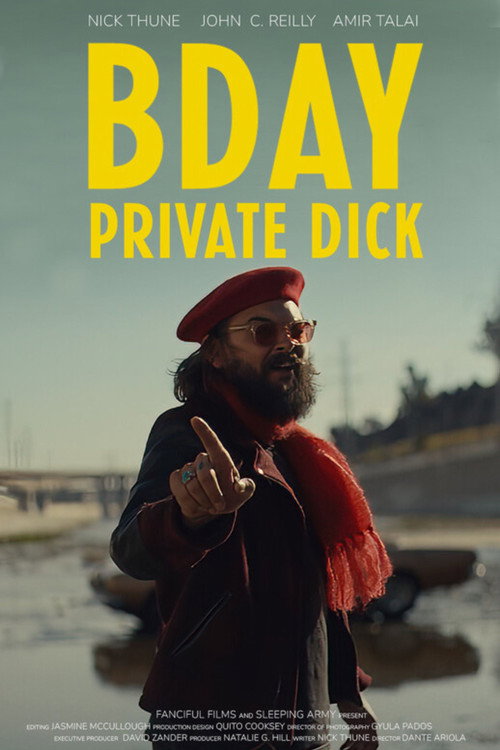 Movie poster for Bday Private Dick (2025)