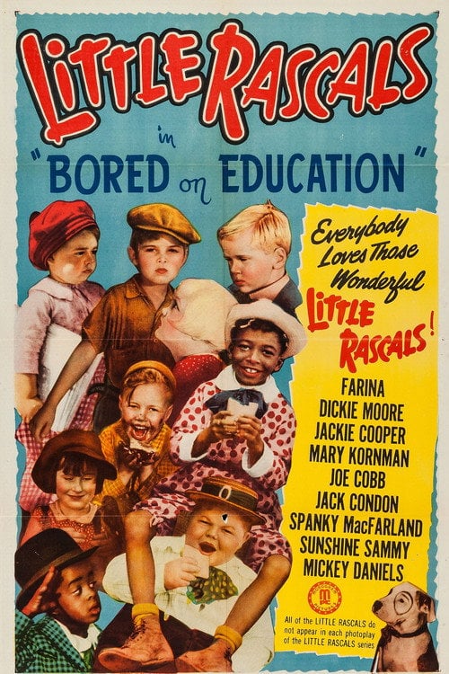 Movie poster for Bored of Education (1936)