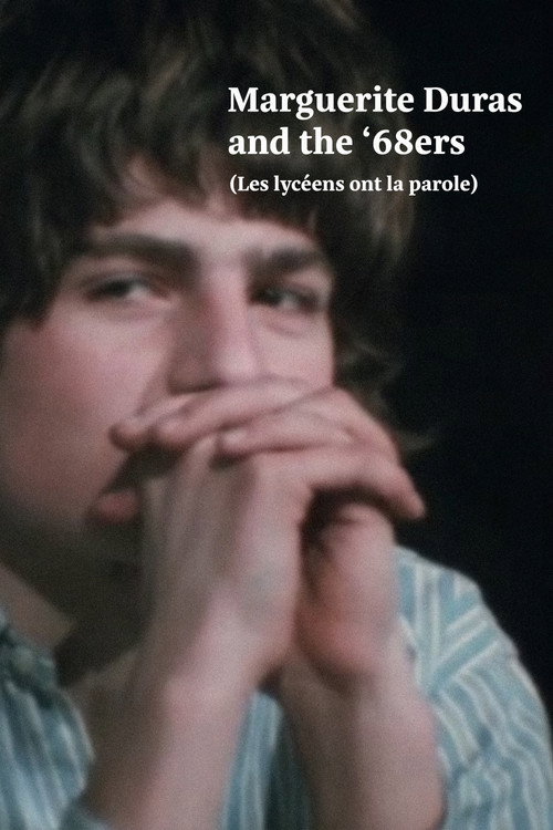 Movie poster for Marguerite Duras and the '68ers (1968)
