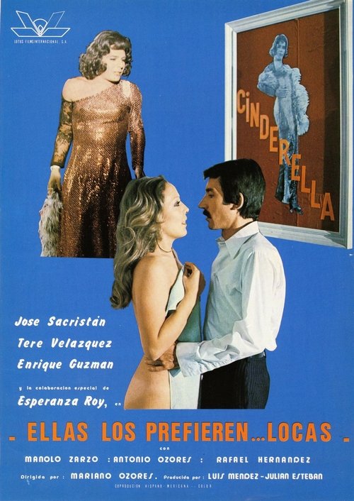Movie poster for Ellas los prefieren... locas (1976)
