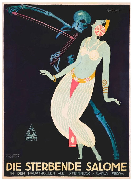 Movie poster for Die sterbende Salome (1919)