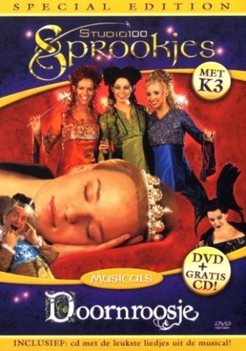 Movie poster for Studio 100 Sprookjes Musicals: Doornroosje met K3 (2003)
