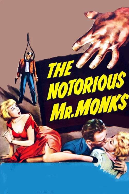 Movie poster for The Notorious Mr. Monks (1958)
