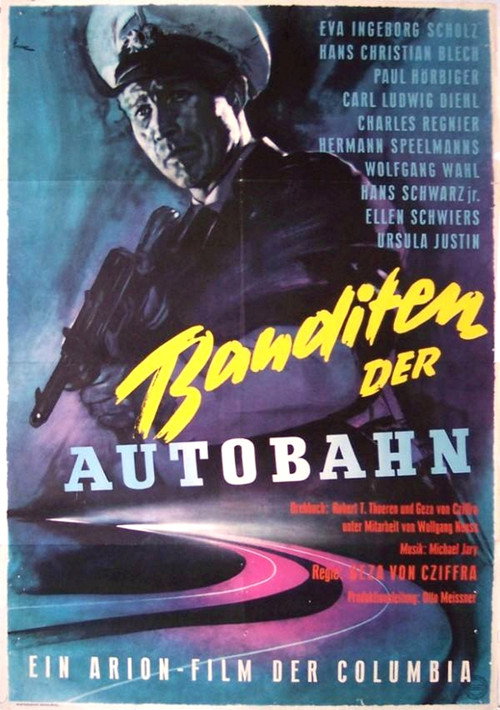 Movie poster for Bandits of the Highway (1955)
