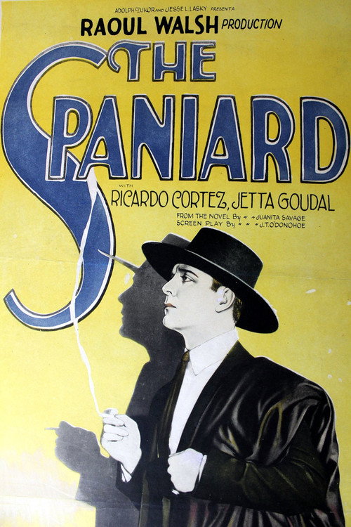 Movie poster for The Spaniard (1925)