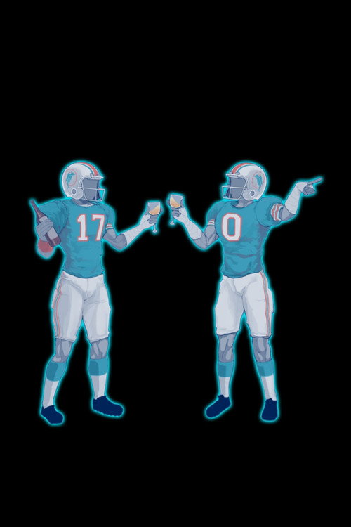 Movie poster for Ghosts of the '72 Dolphins (2023)