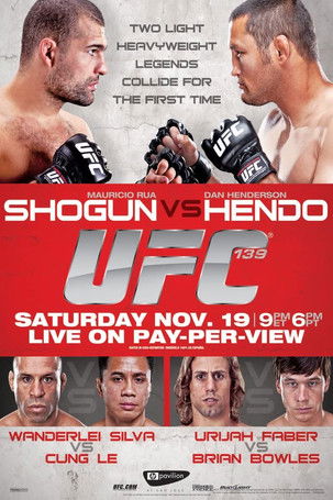 Movie poster for UFC 139: Shogun vs. Henderson (2011)