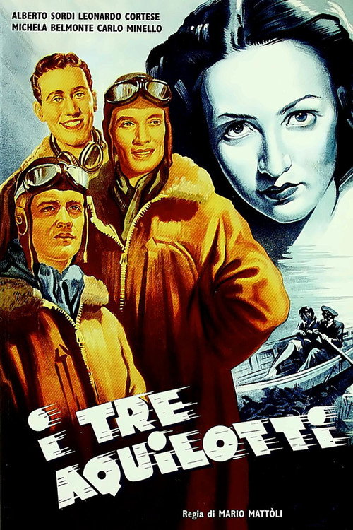 Movie poster for I tre aquilotti (1942)