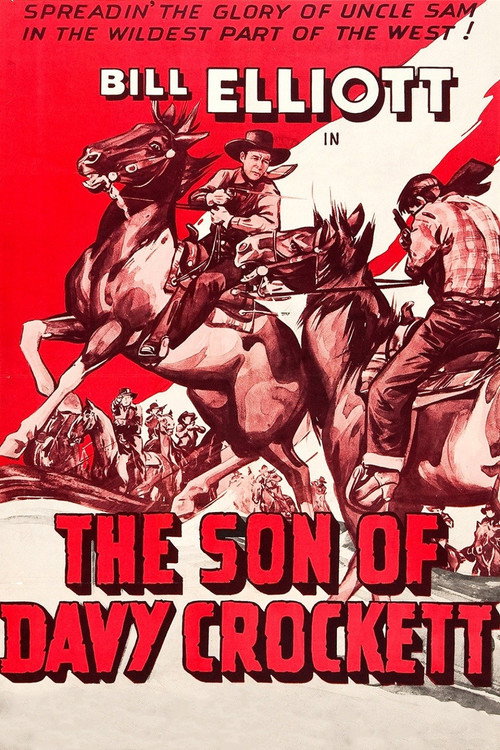 Movie poster for The Son of Davy Crockett (1941)